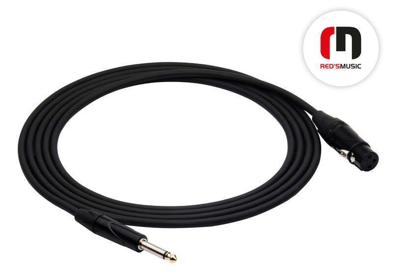 Kabel Mikrofonowy Red's Music MC 1250 BX (XLR- JACK) 5m