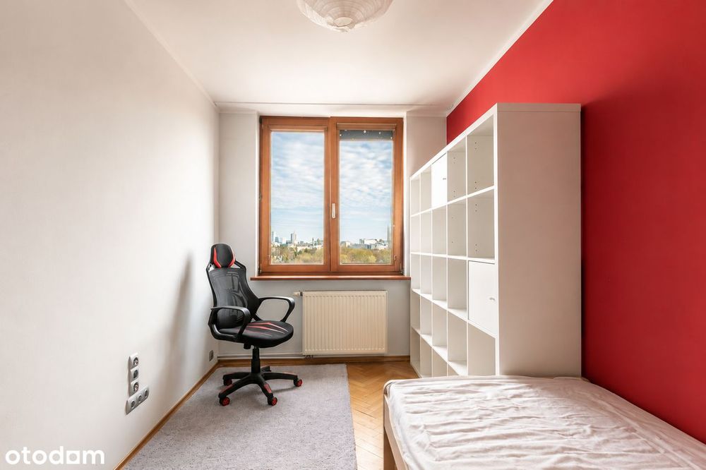 3 pok. | 48 mkw | Balkon | Panorama miasta | Mokotów