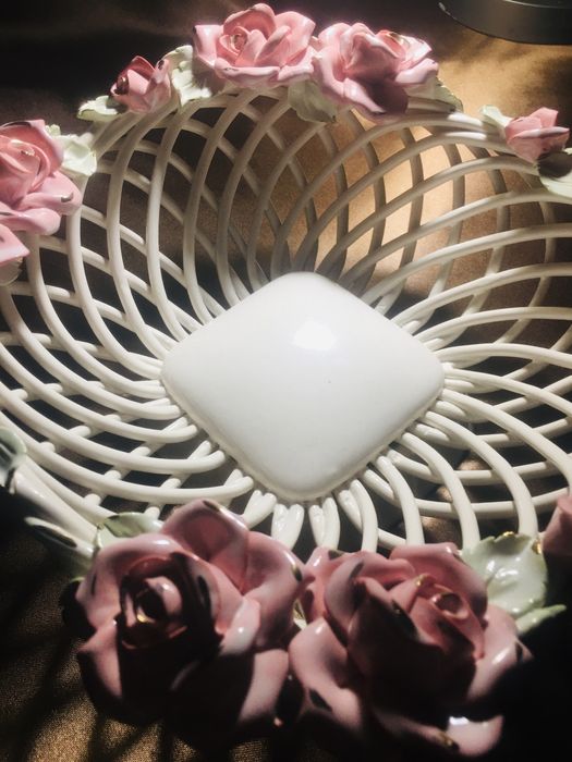 Конфетница корзина фруктовница Лепнина