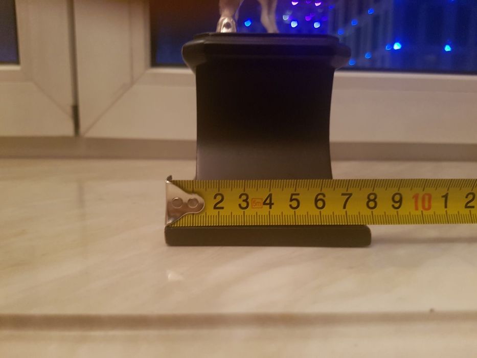 Статуэтка Серебряная Лошадь на постаменте с часами