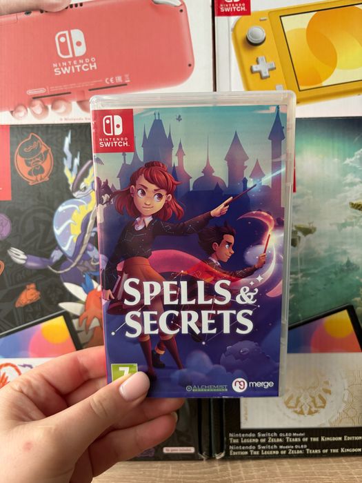 Гра Spels & Secrets на nintendo ,картридж з грою на нінтендо,ліцензія