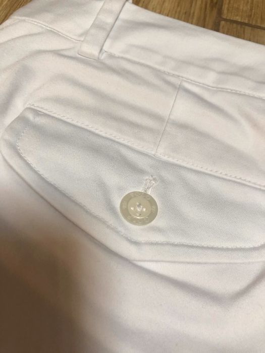 Szorty krótkie spodenki białe Polo Golf Ralph Lauren