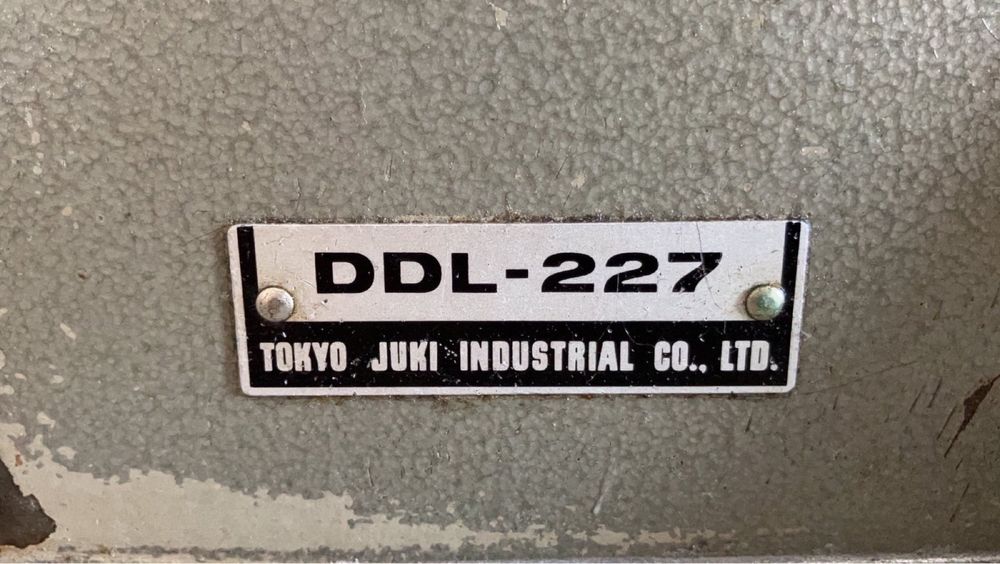 Maquina costura Juki duplo arrasto