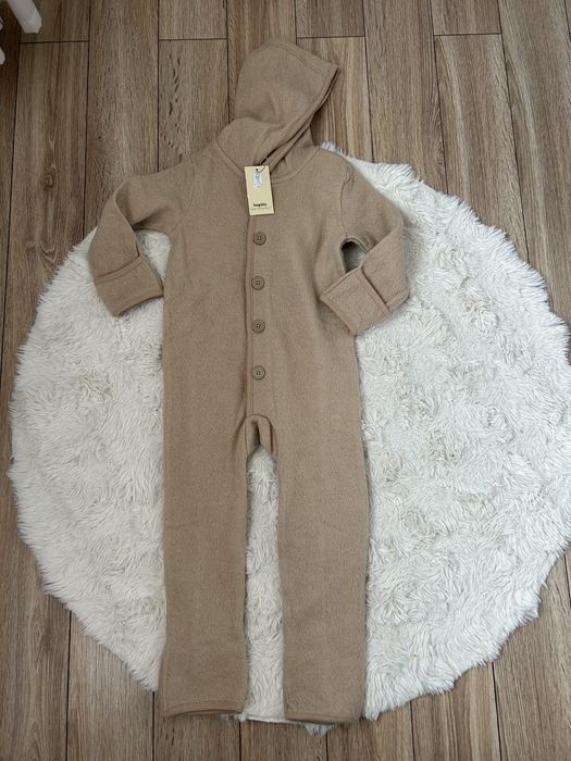Lupilu kombinezon nowy welna merino bezowy unisex 86/92