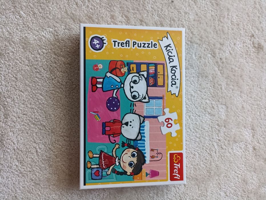 Kicia Kocia puzzle 60 elementów Trefl