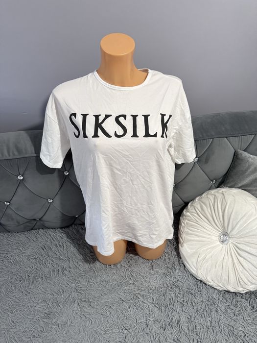 Koszulka SikSilk 164 biała nowa