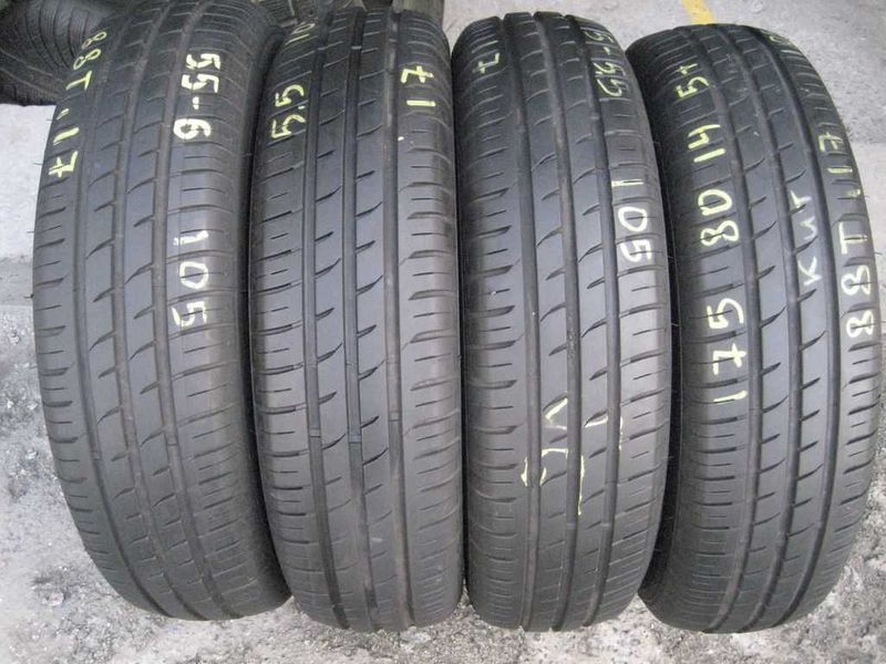 175/80 R14 88T Sailun AtrezzoEco літо 4 штуки шини б/у