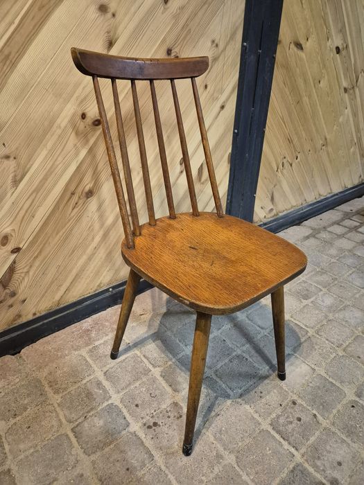 10x Krzesło drewniane PRAWDZIWE RETRO VINTAGE! Krzesła patyczaki, loft