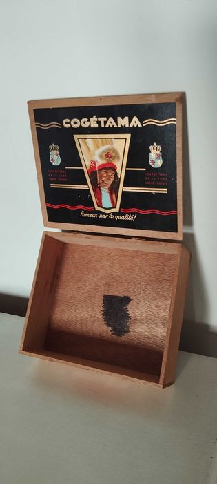 Caixa charutos Cogetama vazia