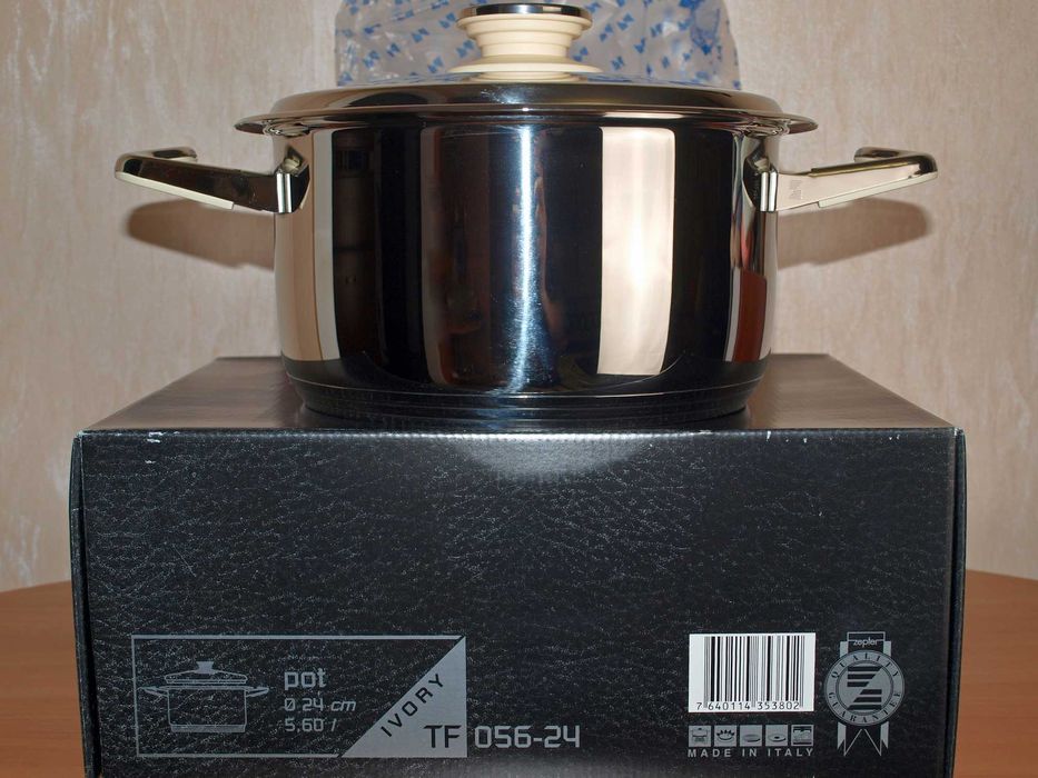 Кастрюля Цептер Zepter 5,6 л 24 см оригинал новая посуда