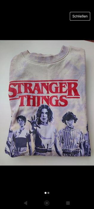 Bluza Stranger Things H&M