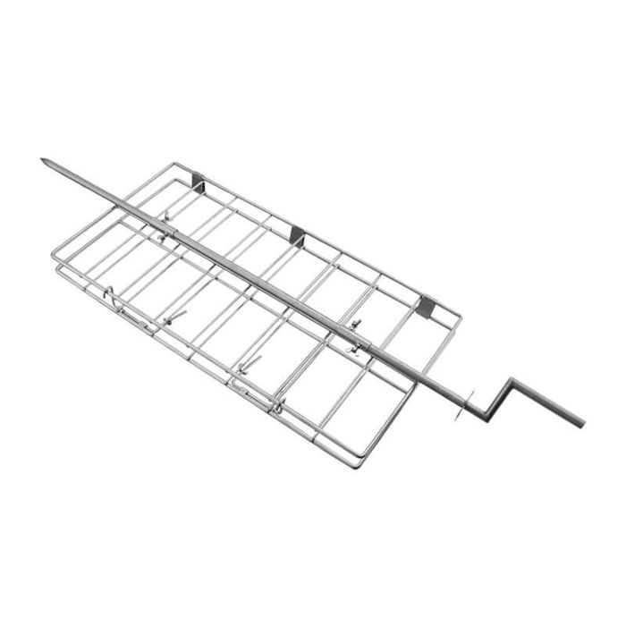 Churrasqueira a carvão em Inox BlazeElite 3 em 1