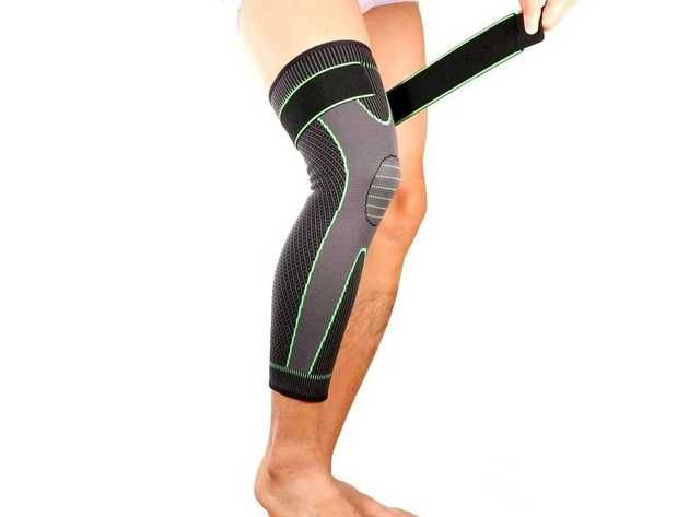 Компрессионные наколенники гольфы, размер L, для спорта