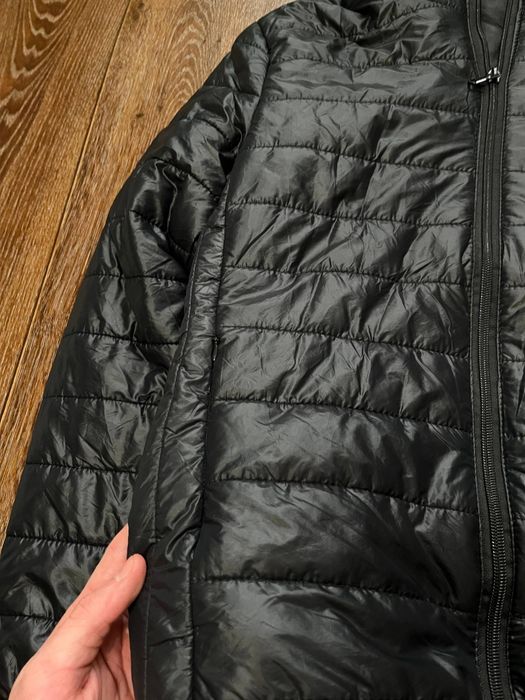 Чорний пуховик Emporio Armani EA7 luxury