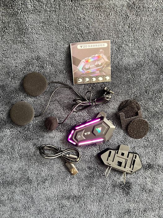 Мотогарнітура для шолома Helmet Wireless Earphone V20