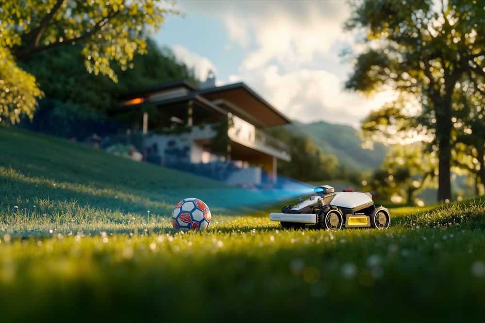 Mammotion Luba mini AWD 800 robot koszący bez kabla GPS RTK 4x4 dilera