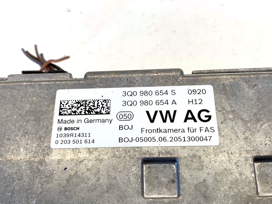 KAMERA SZYBY PRZEDNIEJ SKODA KAMIQ 3Q0980654S 1.5 150KM CZOŁOWA