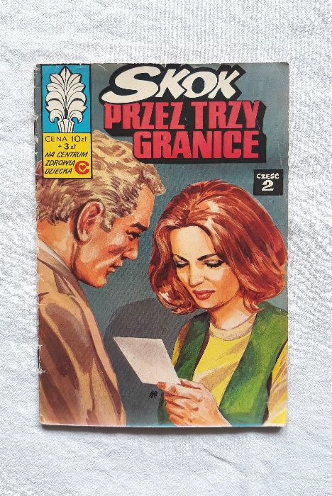 Kapitan Żbik - SKOK PRZEZ TRZY GRANICE - wyd 1 - stan dobry
