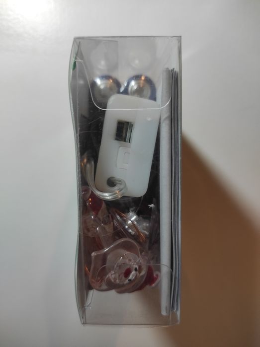 Lampki LED Mikołaje