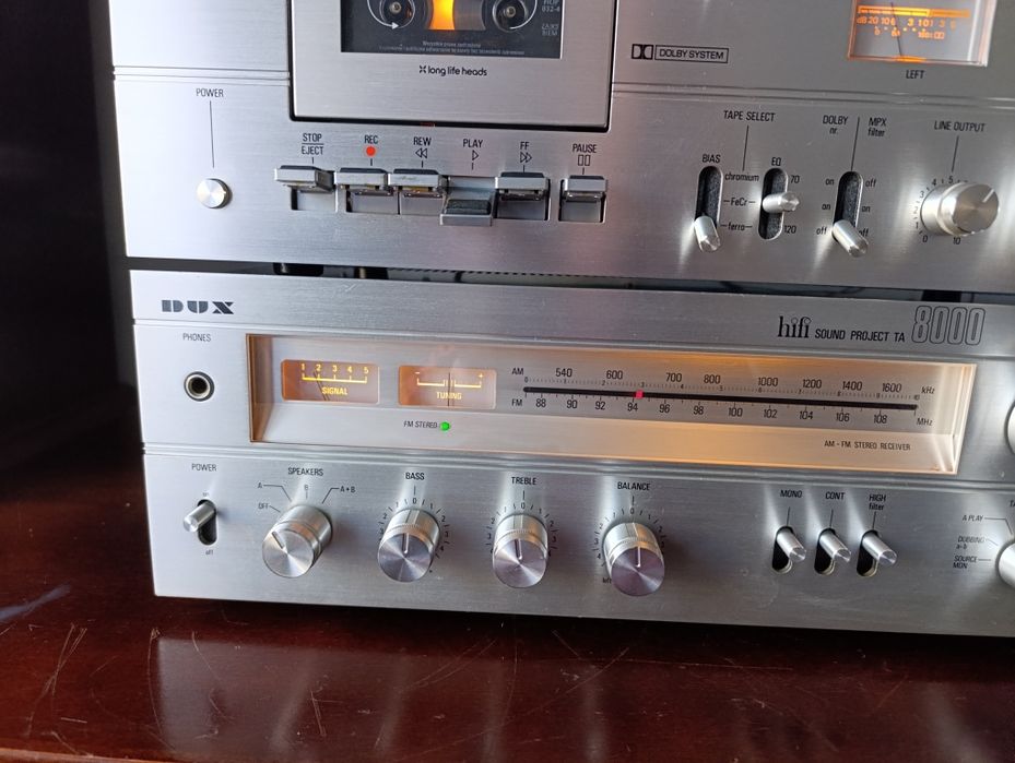 Duża wieża DUX TA8000+3537 Philips lata 70