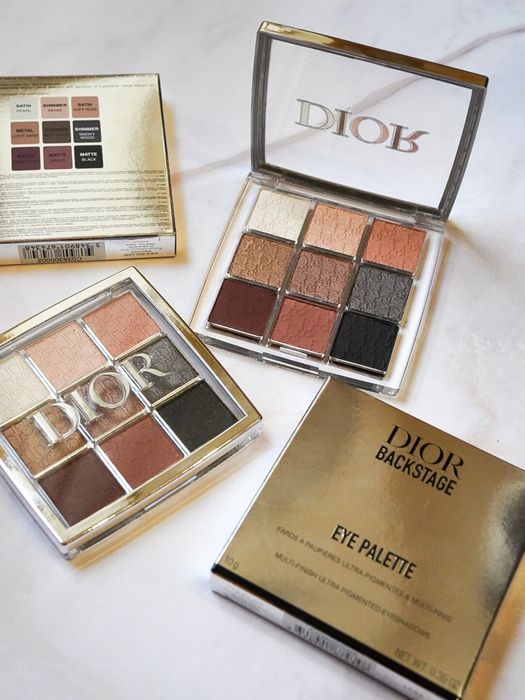 Палетка тіней dior backstage eye palette 002 smoky essentials: 850