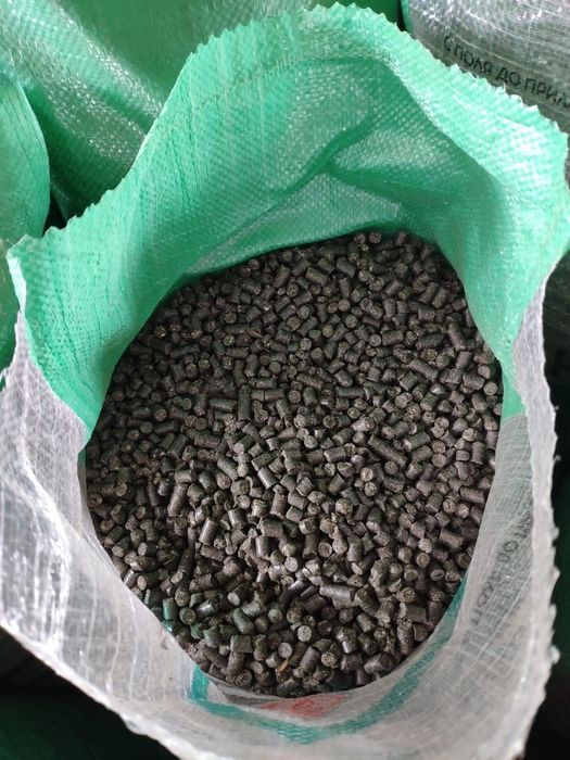 Pellet z łuski słonecznika