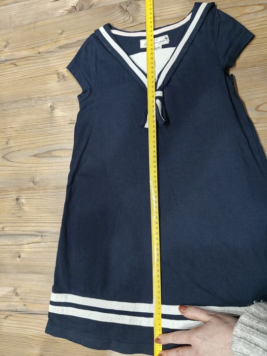 Sukienka marynarska H&M 122-128