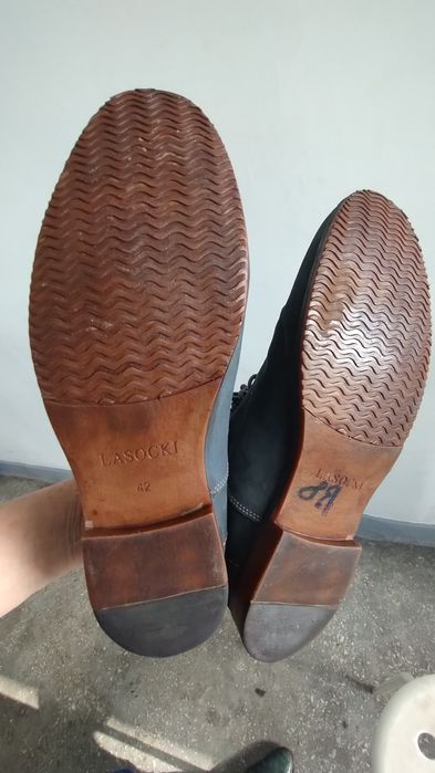 Buty Lasocki Skóra Zdjęcia są trochę za ciemne
