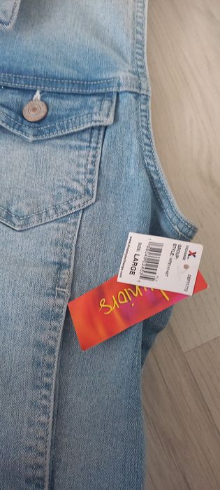 Kamizelka damska jinsowa Wallflower nowa z metką