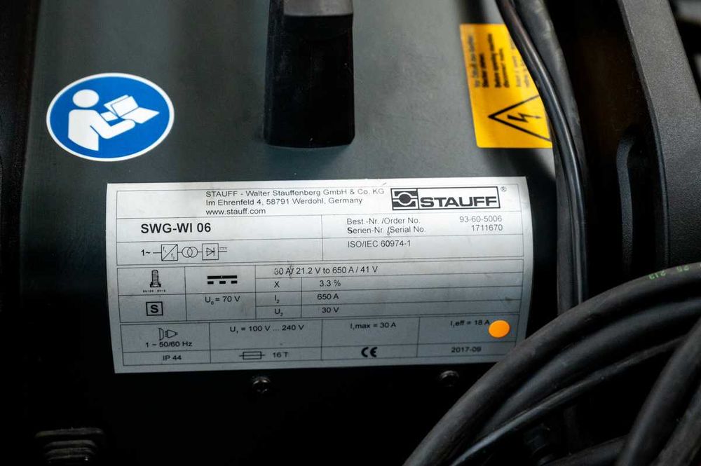 System zgrzewania kołków STAUFF SWG-W106