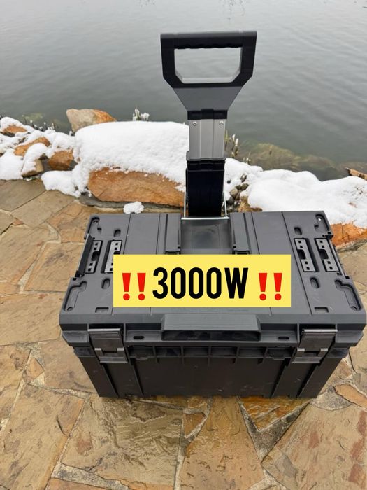 ‼️Зарядна станція 3000 Вт /Чистий синус 10-12 год роботи‼️