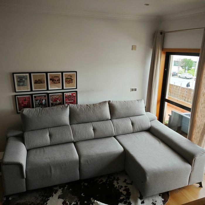 Sofa/chaise longue grande IMACULADO (já impermeabilizado)
