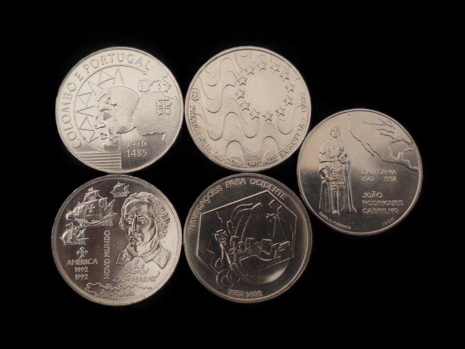 5 moedas de 200$ Comemorativas - (Conjunto 4€) #1