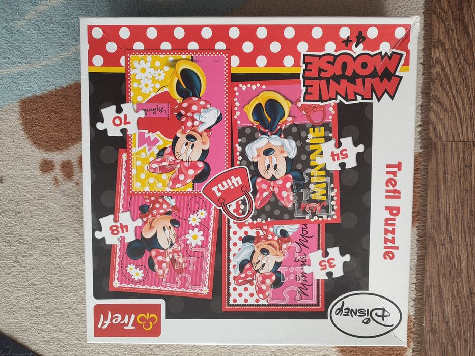 Puzzle Trefl Minnie Mouse 4w1 4+