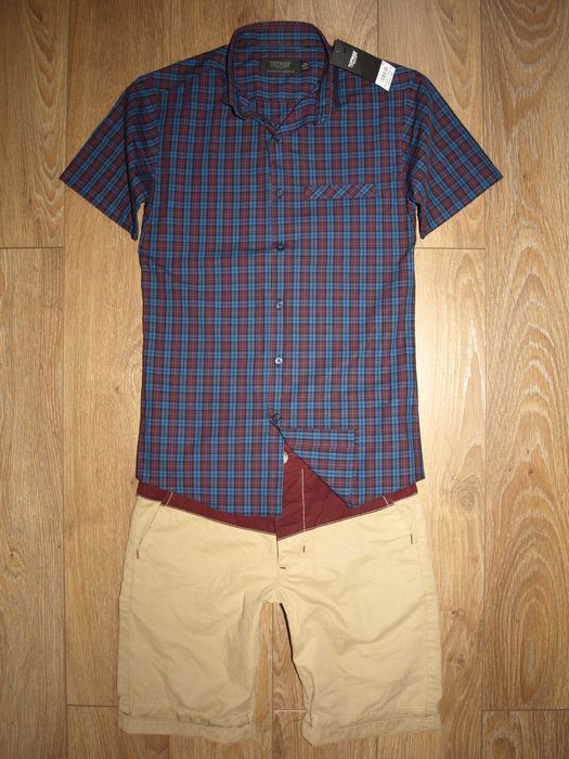 Spodenki Cedar Wood State 28 plus koszula Topman XS