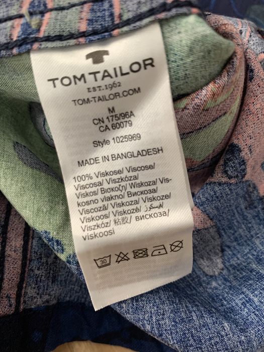 Tom Tailor оригинальная мужская рубашка