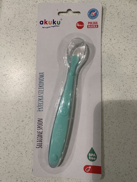 Ложка дитяча силіконова