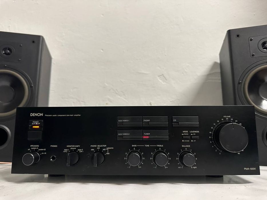 Wzmacniacz stereo Denon PMA 500 V, 2*130 watt.