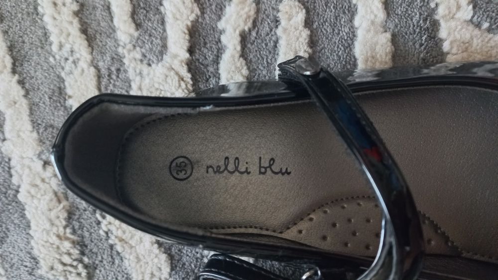 Balerinki lakierowane firmy Neli Blue r.35