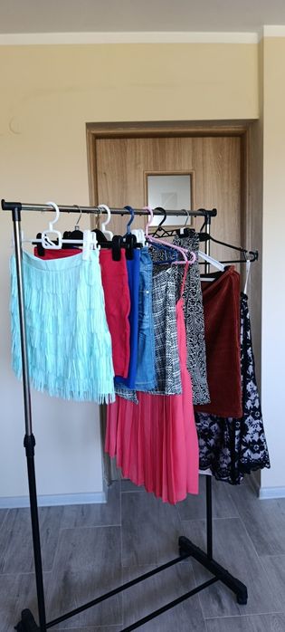 Mega paka ubrań na lato spódnice mini midi S/M