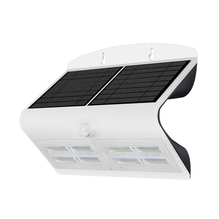 Projektor Solarny LED 6.8W Biały Ogrodowy 800lm 4000K Do Elewacji V-tac