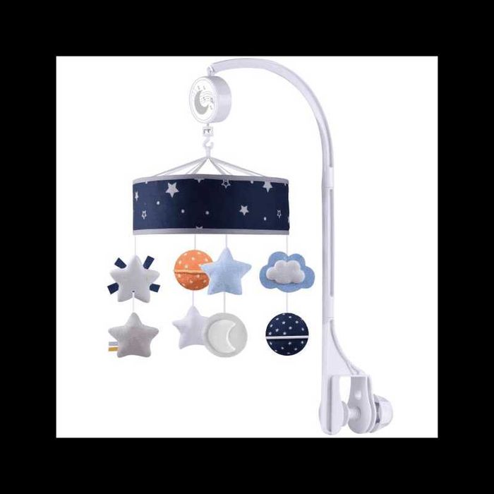 WOOPIE Karuzela Pluszowa do Łóżeczka z Pozytywką