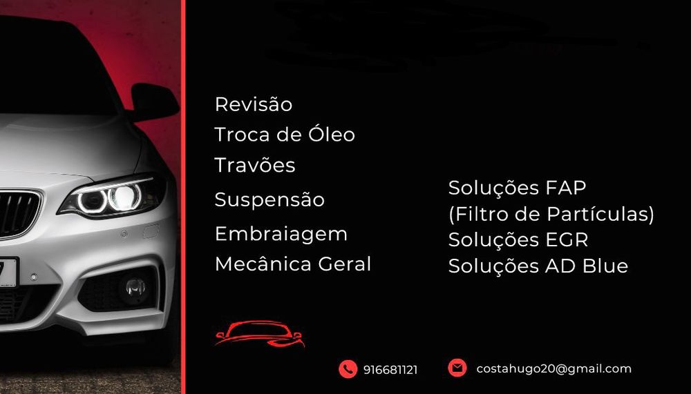 Serviços Mecânico automóvel/eletrónica