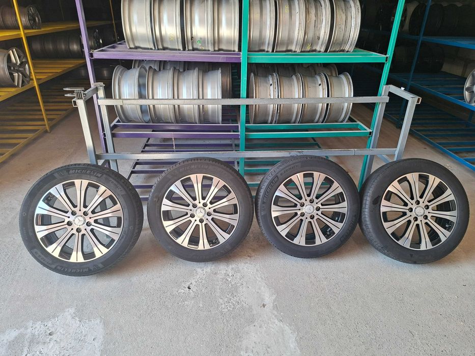 Оригінальні  диски з резиною Mercedes-Benz EQA, EQB 5/112 R18 6,5J ET44,5.