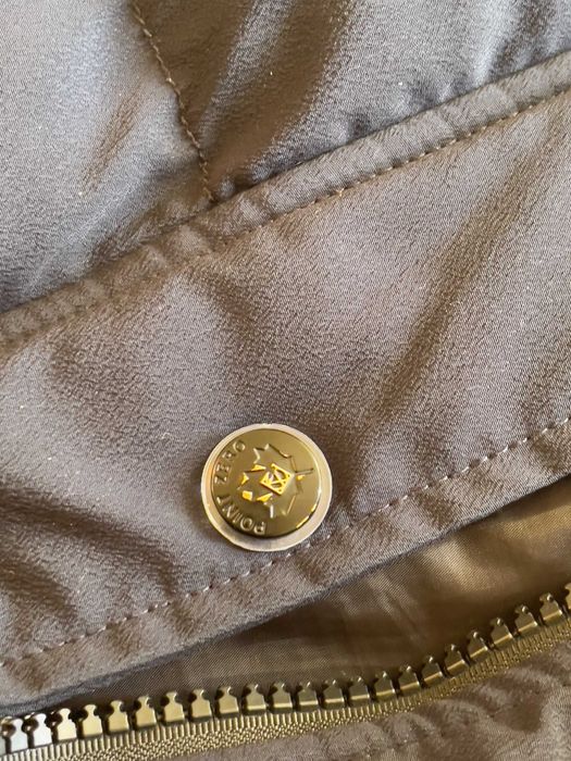 POINT ZERO CANADA - LEVI Long Puffer CASACO quase novo tamanho Medio