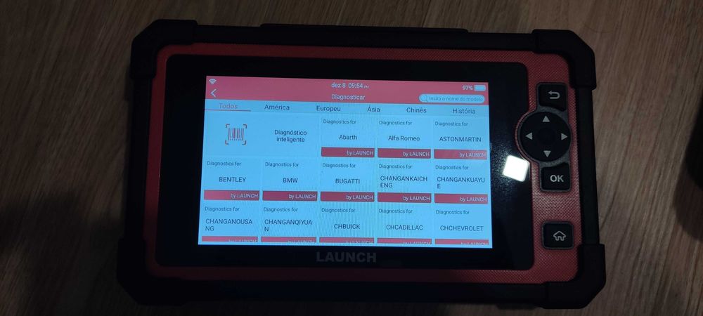 Máquina de Diagnostico Automóvel