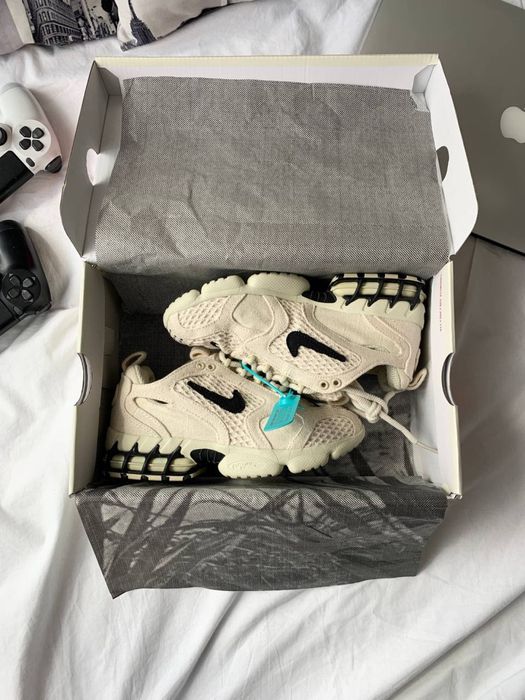 Кросівки Жіночі Чоловічі Nike Air Zoom x Stussy Spiridon Cage 2
