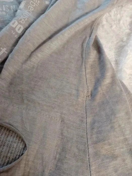 Cienka beżowa bluza boho / hippie