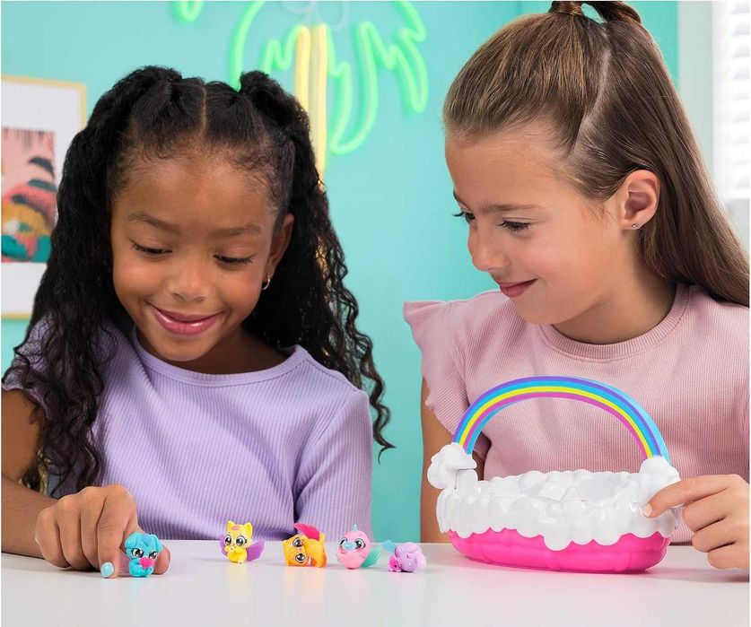 Набір Хетчімалс Аліве Hatchimals Alive Neon Rainbow Spring Basket