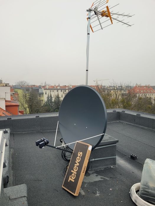 Instalacje antenowe-montaż-serwis-ustawianie antenTVSAT DVB-T2 MUX-8